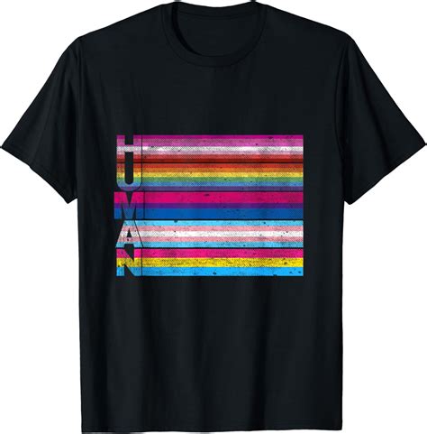 Human Lesbian Bisexual Transgender Pansexual Lgbt Flag Shirt T Shirt Walmart