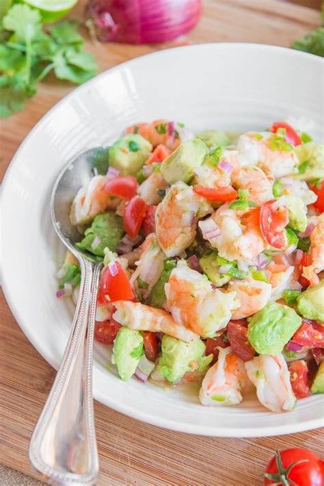 Shrimp Avocado Salad From The Skinnytaste Cookbook