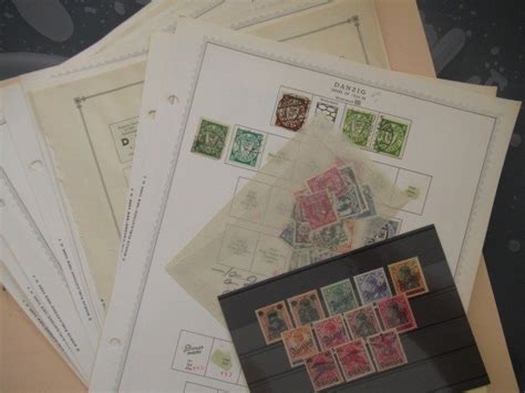 Danzig - Collection of stamps. - Catawiki