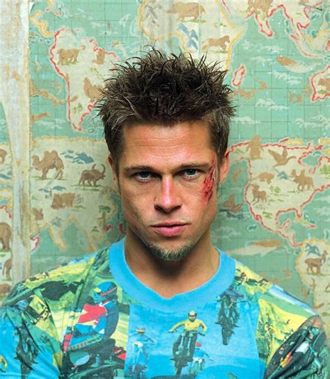 Brad Pitt as Tyler Durden in Fight Club... nel 2024