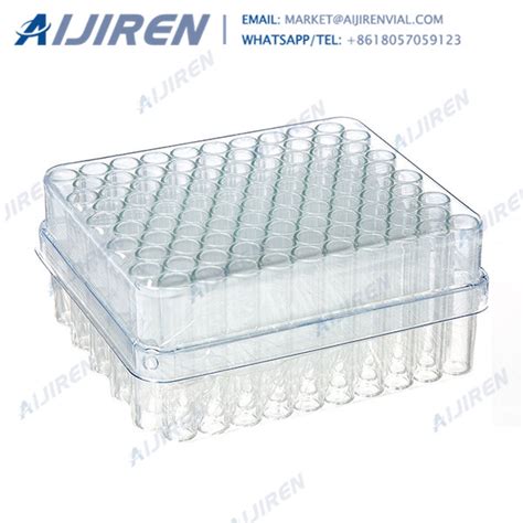 1ml Shell Vials With Clear Polyethylene Closure For Metals HPLC Vial