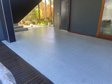 Outdoor Epoxy Flooring Clean And Coat