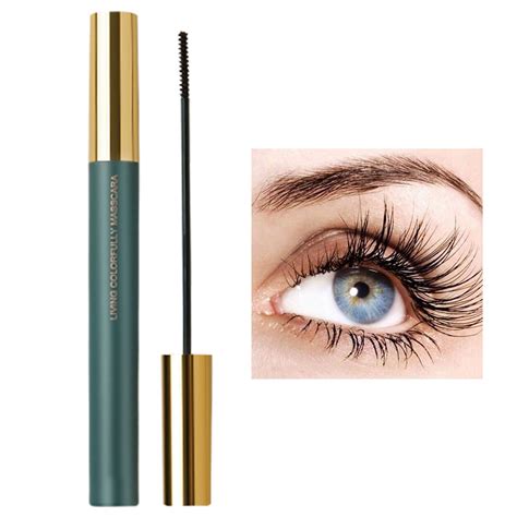 Cosmug Mascara For Women Mascara Slender Curly Dense Extremely Fine Brush Head Waterproof Not