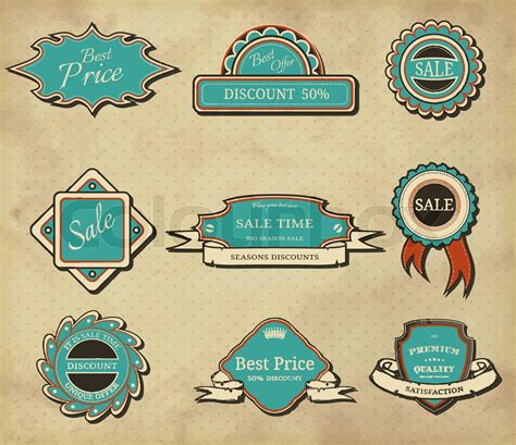 set of frames | Stock vector | Colourbox