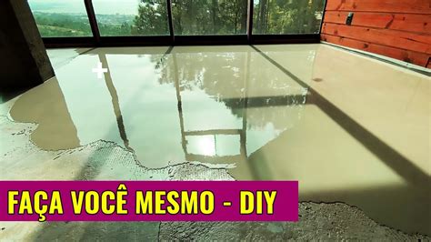 FAÇA VOCE MESMO PISO LIQUIDO PIGMENTADO AUTONIVELANTE RENOVE SEU