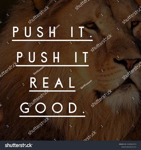 push push real good  motivational stock photo  shutterstock