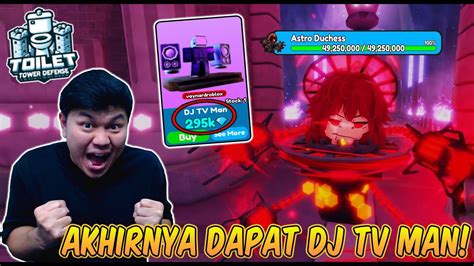 AKHIRNYA AKU MENDAPATKAN UNIT DJ TV MAN DAN MENAMATKAN THE VOID DI