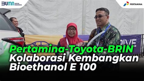 Pertamina Kolaborasi Produksi Bioethanol E Youtube