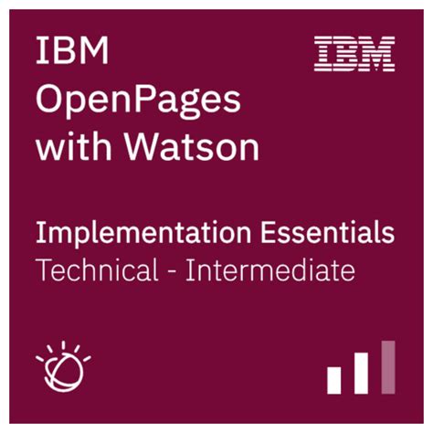 Ibm Openpages With Watson Implementation Essentials Intermediate