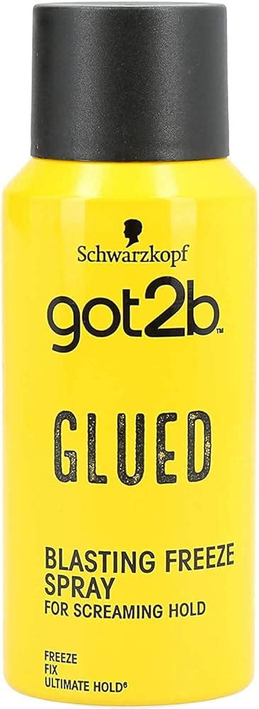 Schwarzkopf Got B Glued Blasting Freeze Spray Ml Solippy