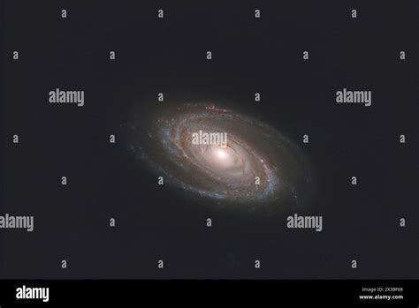 M81 NGC 3031 Bode S Galaxy In The Constellation Ursa Major Stock