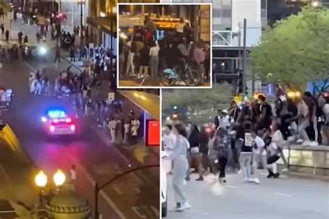 New York Post On Twitter 2 Shot As Hundreds Of Rowdy Teens Clash With