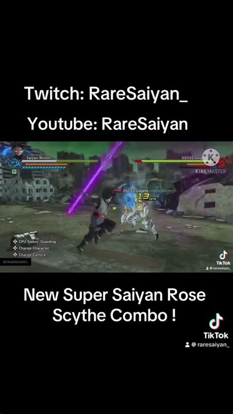 New Super Saiyan Rose Scythe Combo Shorts Xenoverse2 Recommended