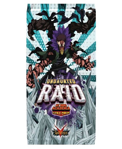 My Hero Academia Undaunted Raid Booster Display Card Game Macys