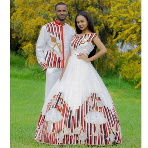 Traditional Ethiopian Eritrean Habesha Wedding Dresses Ethiopianclothing