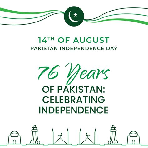 Pakistán independencia día enviar con diseño 26623966 Vector en Vecteezy