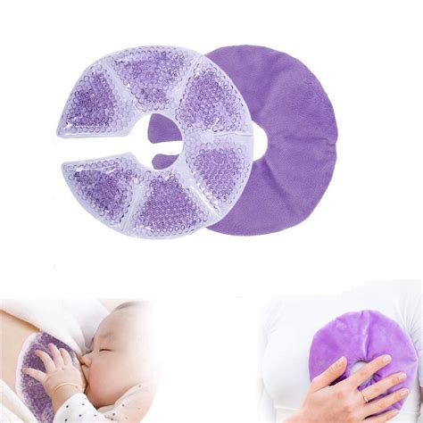 Niviya Nursing Breast Pad Clearance Breast Ice Pack 2 Pack Hot Cold Breastfeeding Gel Pads For