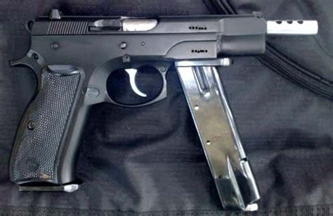 The Cz75 Full Auto Machine Pistol Czechmate