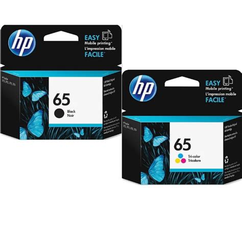 Original HP 65 Black Tri Color Ink Cartridges Original OEM Products In