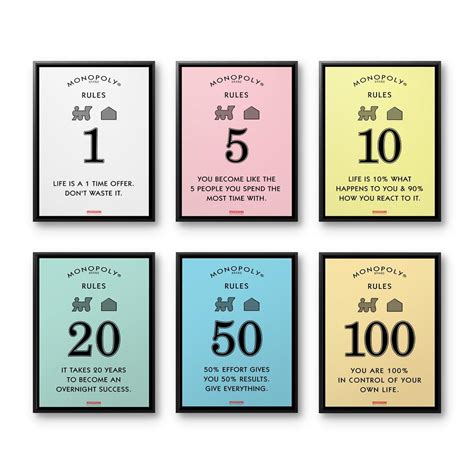 Monopoly Rules Bundle - IKONICK