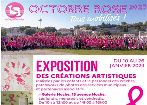 La Seyne Sur Mer Exposition Octobre Rose Tous Mobilis S