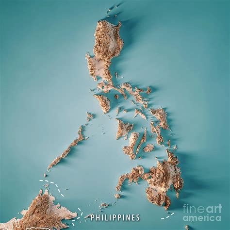 3d Philippine Map