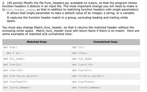 Solved Funcheaderspy Import Re Isnt Allowed In Python