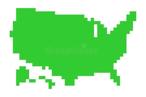 United States Pixel Art