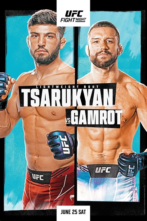 Ufc On Espn Tsarukyan Vs Gamrot Pel Cula Tr Iler Resumen