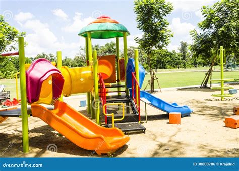Colorful Playground Stock Photo Image Of Equipment Exercise 30808786