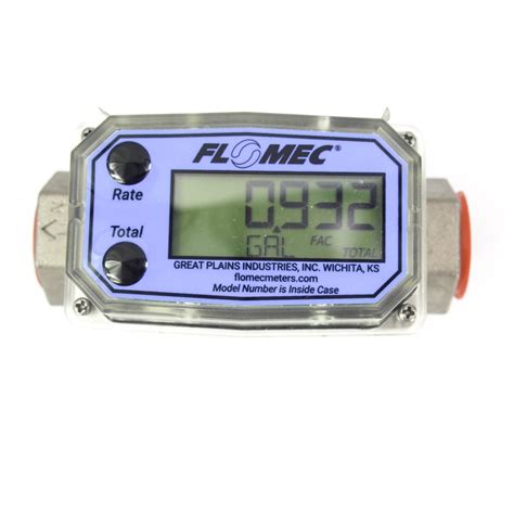 Flomec G2S07NQ9GMA 3 4 FNPT Electronic Flow Meter