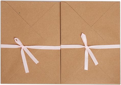 Papermania A Cards Envelopes Pack Of Gsm Kraft A Card