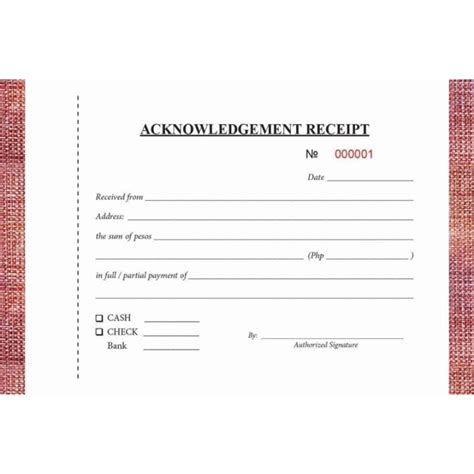 Acknowledgement Receipt Carbonized Lazada Ph