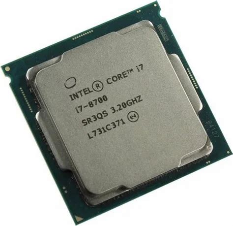 Intel Core I7 8700 Desktop Processor At ₹ 26500piece Intel Laptops