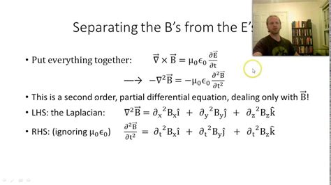 Solving Maxwell S Equations Youtube Partial Differential Equation