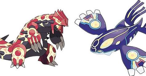 [spoilers] Primal Groundon And Primal Kyogre Official Artwork Imgur