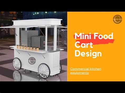 Food Cart Design With Tank Storage Counter Kitchenequipment