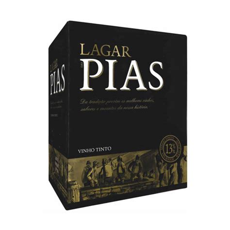 Box Lagar Pias 5 Litros Tinto Vinhos Bag In Box