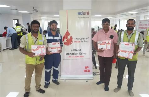 Csr Adani Gangavaram Port Organises Blood Donation Camp I Corporate