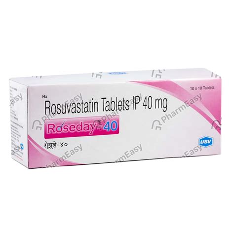 Roseday 40 Mg Tablet 10 Uses Side Effects Dosage Composition