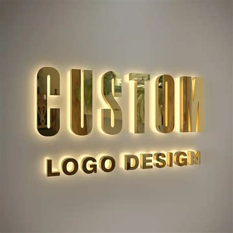 Acrylic Letter Shop Name Board Designs Custom Led Sign For Store