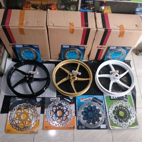 Jual PAKET HEMAT Velg V Rossi Mamba Sett Disk Pnp Ninja R SS Shopee