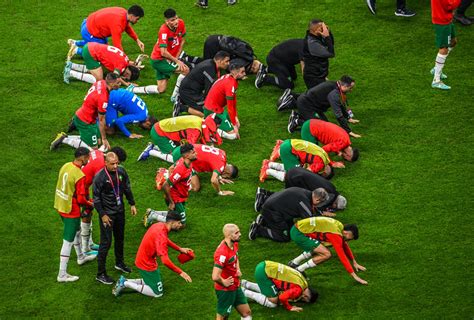 EuroFoot On Twitter Win Lose Or Draw The Whole Morocco Team Pray As