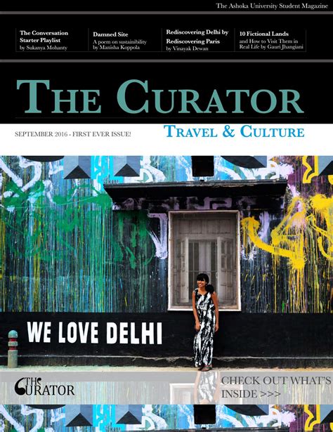 The Curator September 2016 By The Curator Ashoka Issuu