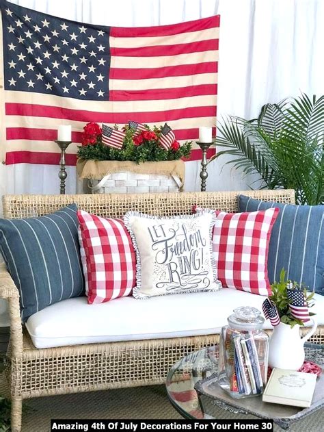 Amazing 4th Of July Decorations For Your Home Homyhomee