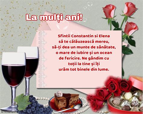 Felicitari de Sfintii Constantin si Elena - La mulți ani ...