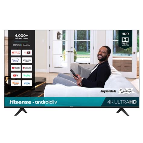 Hisense 55 Inch 4K UHD Smart Android Digital Frameless TV Lipa Pole