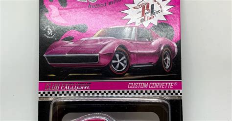JULIAN S HOT WHEELS BLOG Custom Corvette Pink RLC Exclusive Nationals Convention