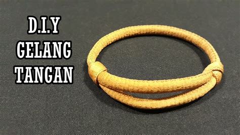 Cara Sederhana Membuat Gelang Tangan Dari Tali Sepatu Youtube