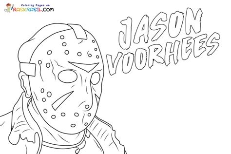 Free Printable Jason Coloring Pages